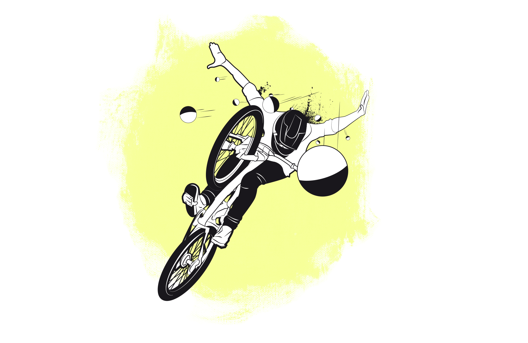 Ballern, ballern, ballern! Diese beiden Sportarten mussten zueinander finden. Der Trick wird in engen Kreisen auch "Big Bäng" genannt.