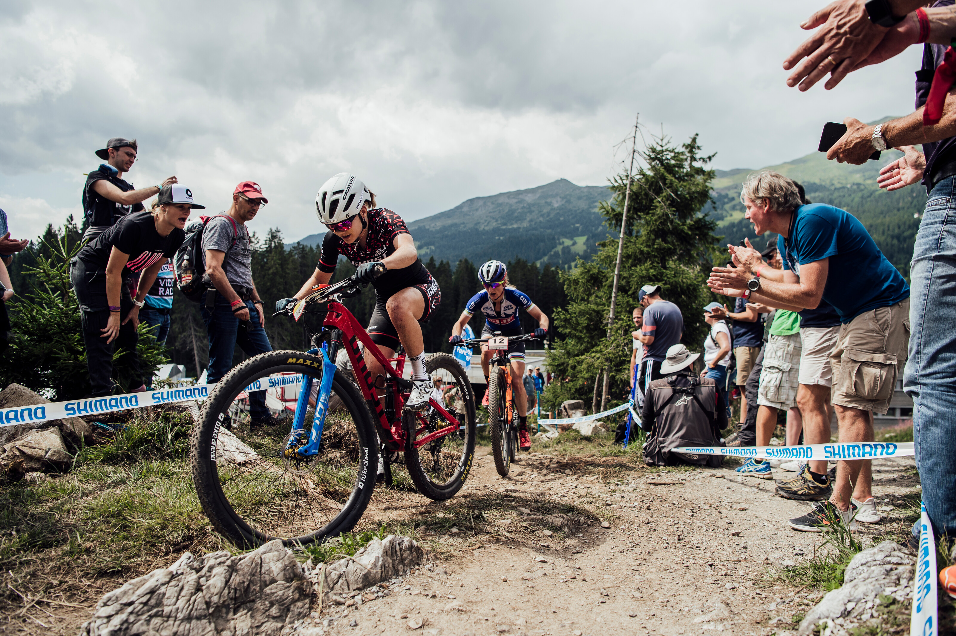 Sina Frei in Les Gets 2019.