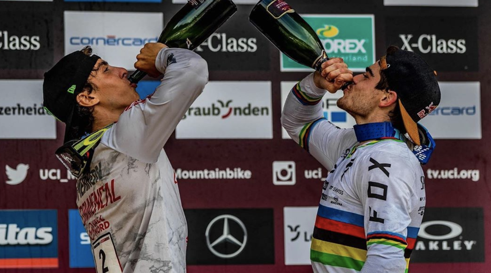 Amaury Pierron und Loic Bruni 2019.