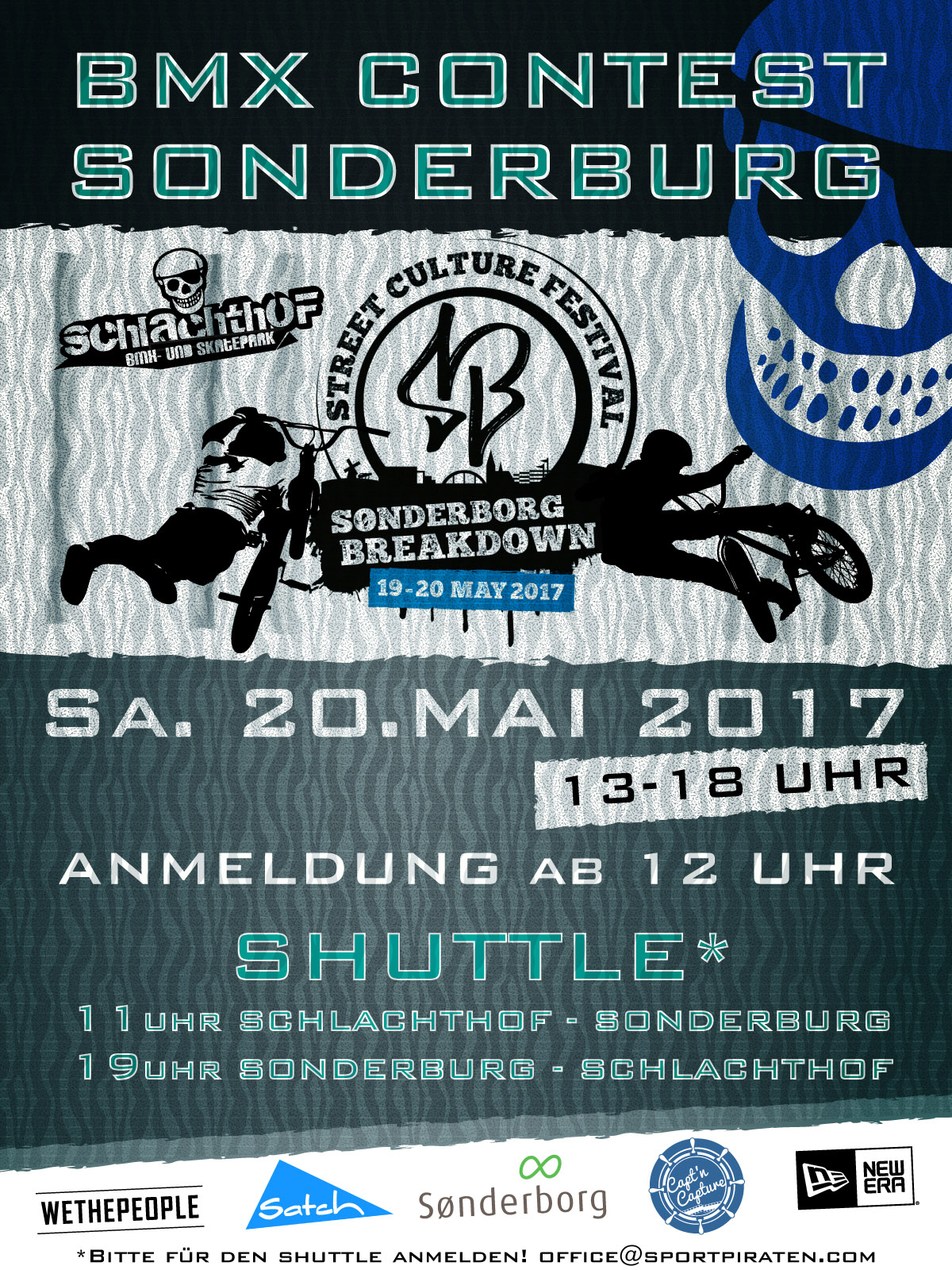 Als Warm-up für den diesjährigen Butcher Jam veranstalten die Sportpiraten am 20. Mai 2017 einen Contest in Sonderburg