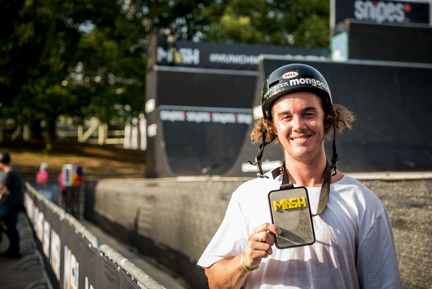 Der Gewinner des Best-Trick-Contests beim Munich Mash: Pat Casey; Foto: eignerphoto