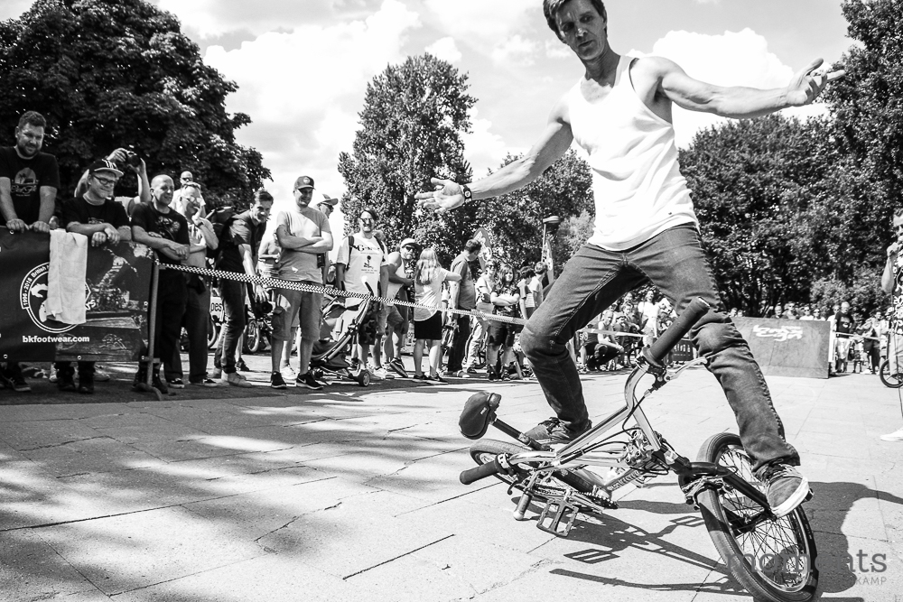 Die Flatlandlegende Dave Nourie schwärmte noch während seiner Runs beim Oldschooljam von seinem Besuch in der nahegelegenen Claudius-Therme