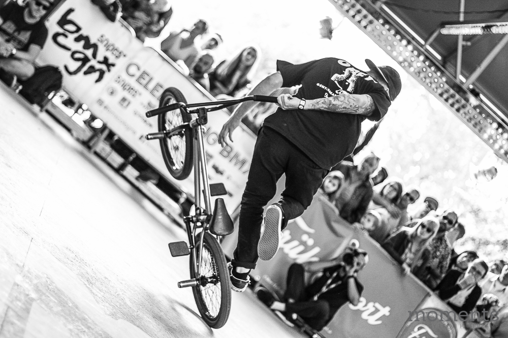 Dustyn Alt fuhr auf einem geliehenen Rad und kam trotzdem ins Finale bei den Pros