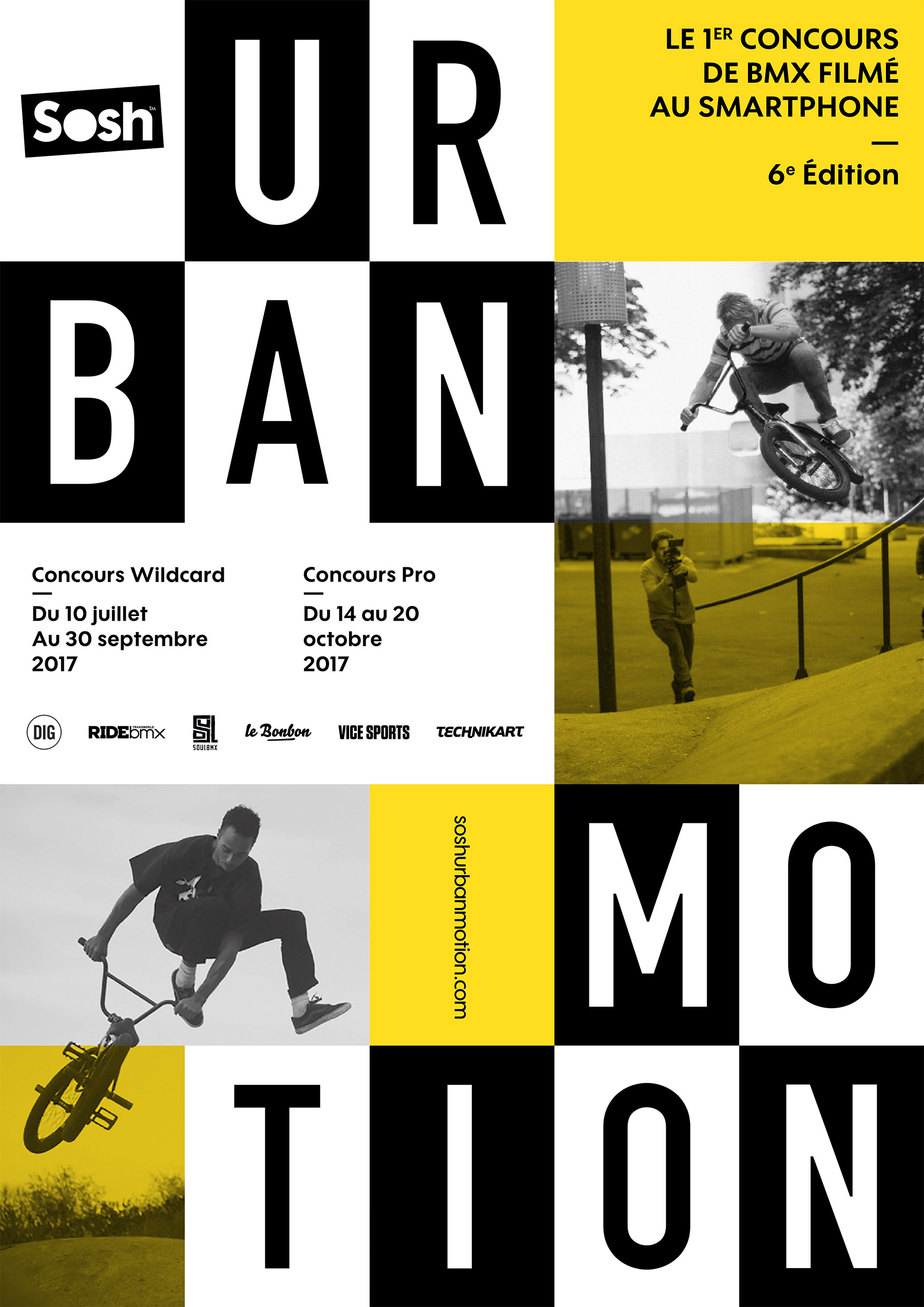 Hier erfährst du, welche Teams bei der sechsten Auflage des "Sosh Urban Motion"-Videocontests dabei sein werden und wie man eine Wildcard gewinnen kann.