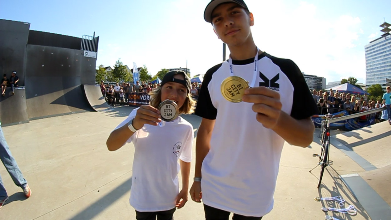 Kesselbrinklocal Alex Anghel kam in der Vertklasse der Amateure auf Platz 1