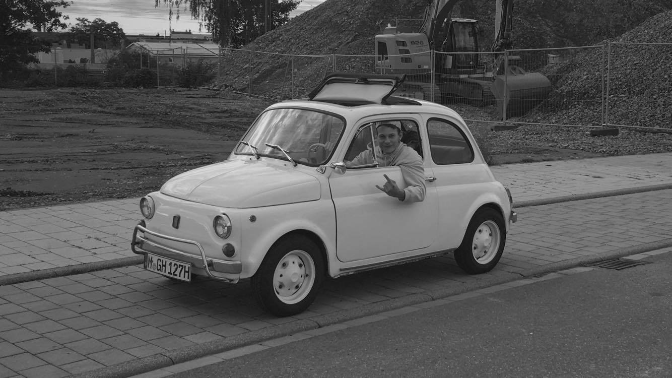 Timothy Jones und sein Fiat 500