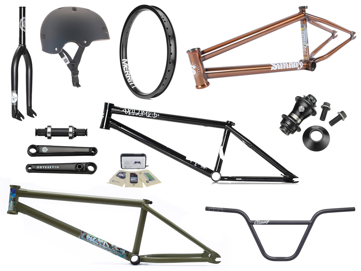 Ein Haufen Sachpreise von SIBMX bei den freedombmx Awards 2017 zu gewinnen