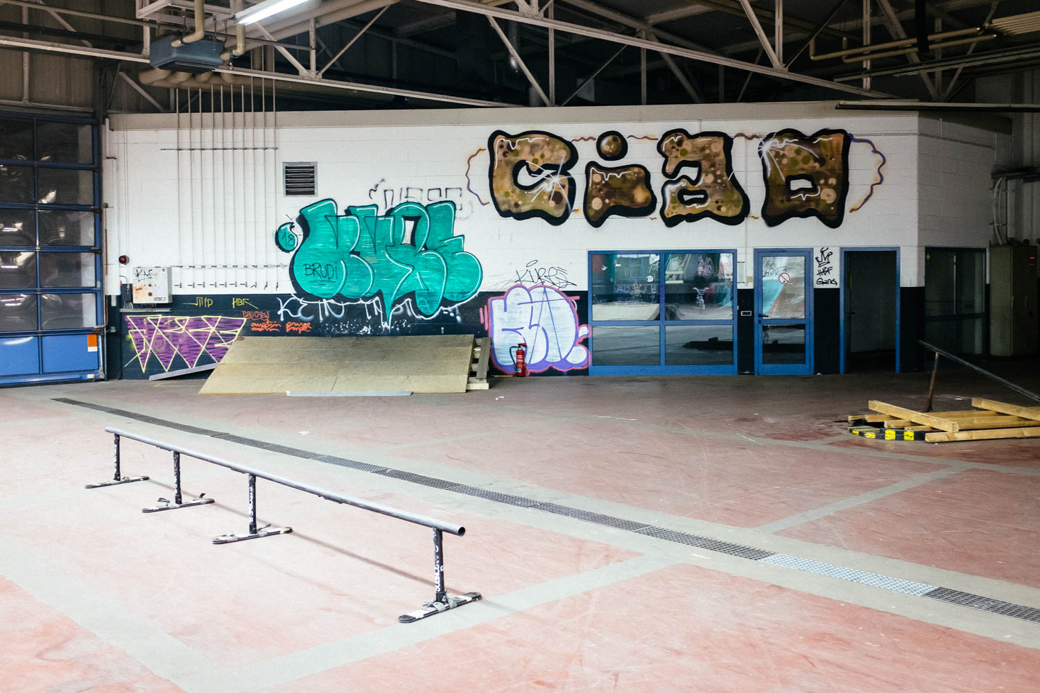 Flatrail in der DIY-Halle Frankfurt