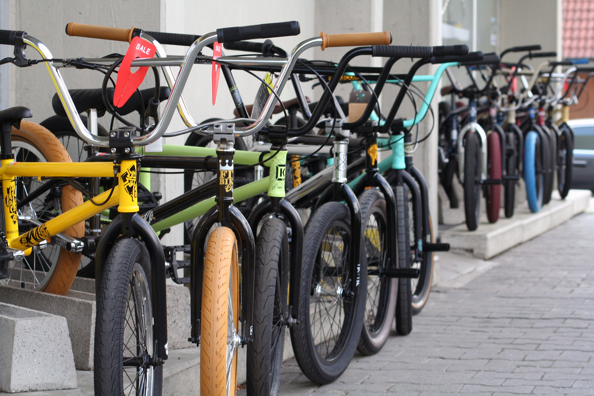 Der 360 Grad Sportshop hat einen riesengroße Auswahl an BMX-Rädern