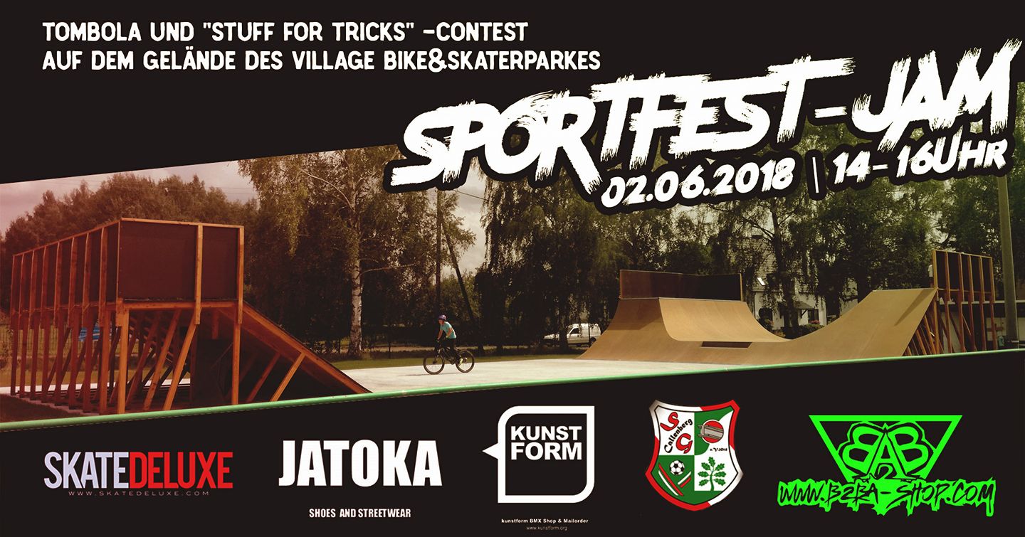 Am 2. Juni 2018 findet in Callenberg (Sachsen) ein entspannter Jam im Village Bike- und Skatepark statt. Hier fährst du mehr.
