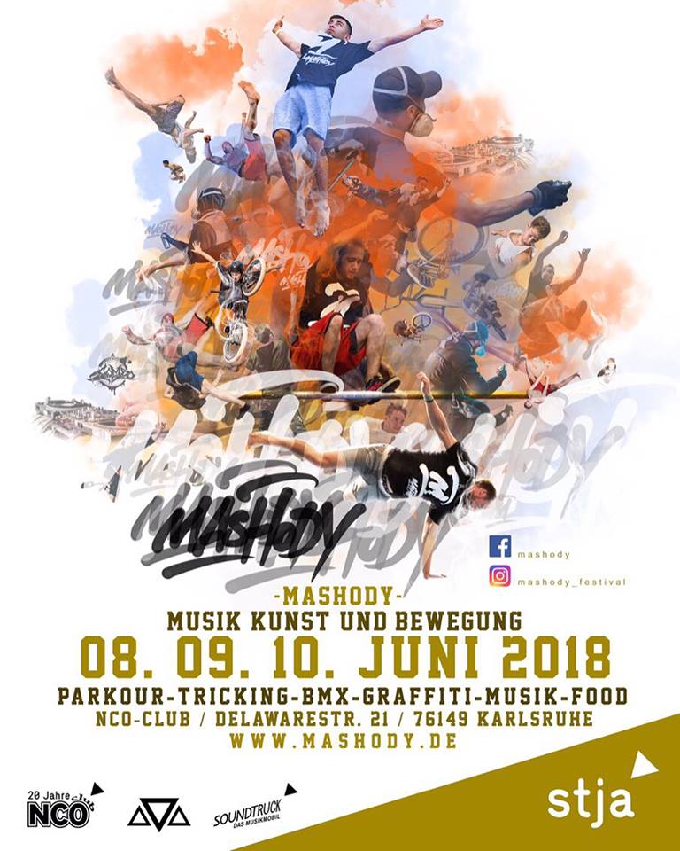 Vom 8. bis 10. Juni geht in Karlsruhe das Mashody Festival in die nächste Runde – und natürlich gehört auch in diesem Jahr wieder ein BMX-Jam zum Programm.
