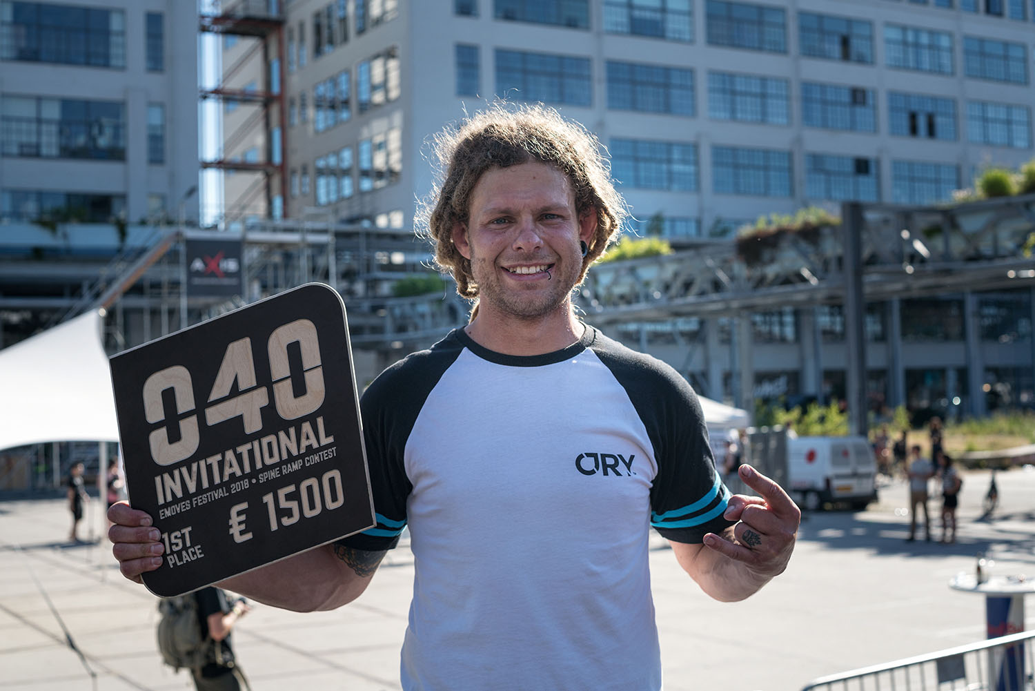 Der Gewinner des 040 BMX Spine Ramp Invitational 2018 in Eindhoven heißt Tom Justice. Herzlichen Glückwunsch!