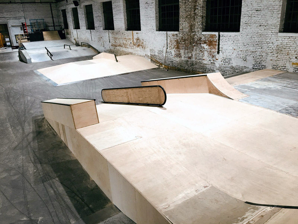 Rails und Ledges in der Reithalle Ulm