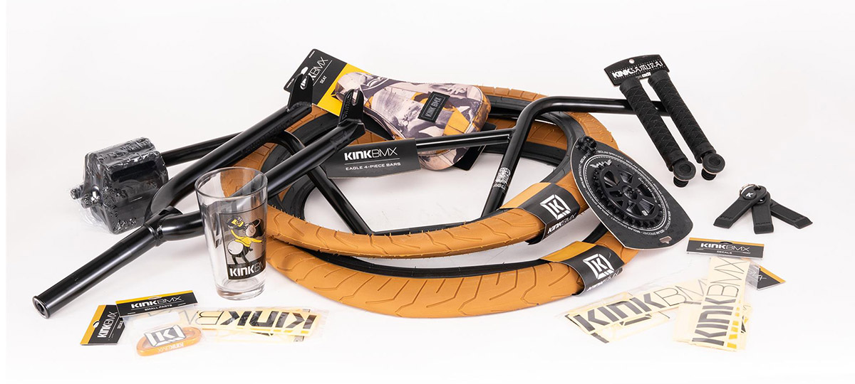 Unter allen Teilnehmern am Leservoting für die freedombmx Awards 2018 verlosen wir diesen Berg Kink-BMX-Teile