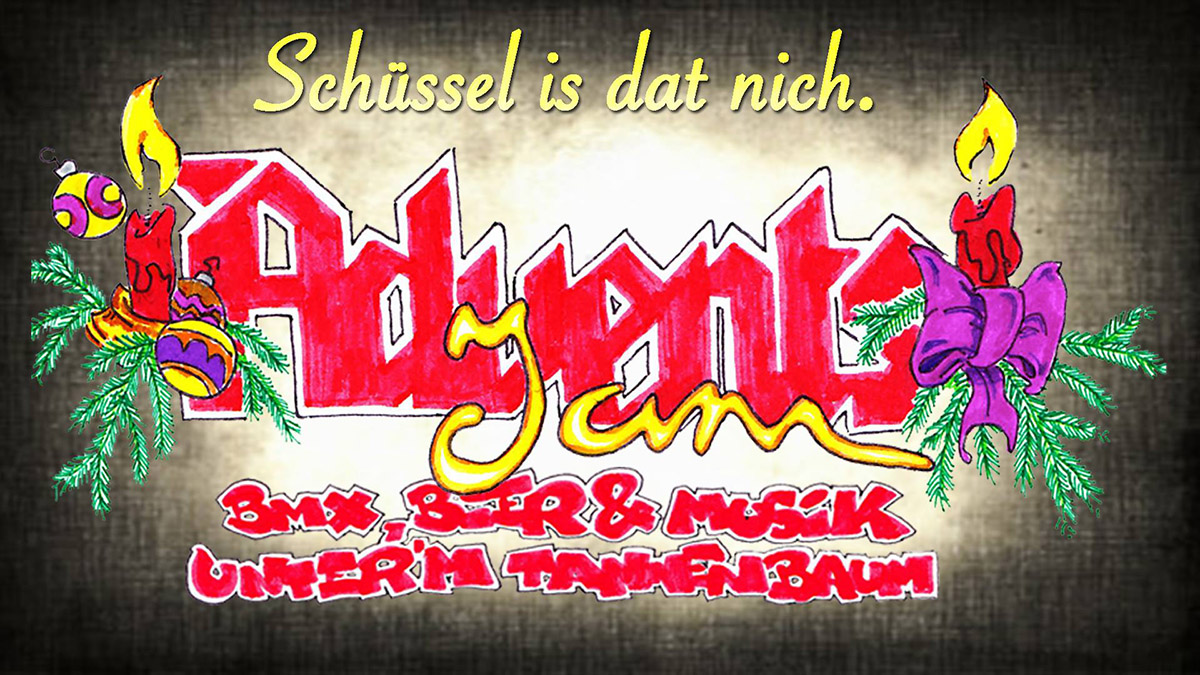 Save the date! Für den Adventsjam am 15. Dezember 2018 wurde der BMX-Bereich im hinteren Teil der Skatehalle Aurich komplett umgebaut.