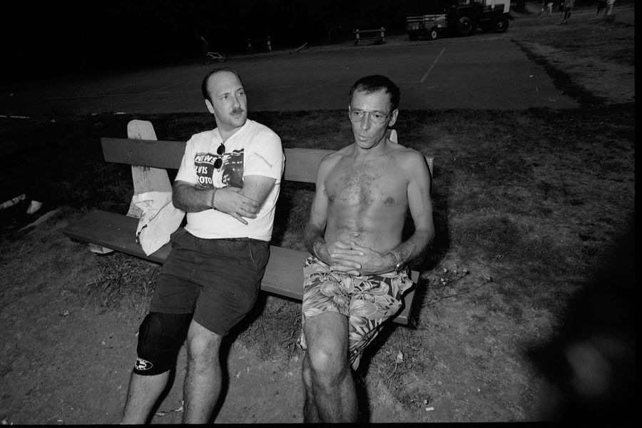 Ohne die tatkräftige Unterstützung von Detlef Richter (links) und Wolfgang Fritscher hätte es freedombmx nie gegeben. Leider sind beide viel zu früh von uns gegangen. Vielen Dank für alles, wir werden euch nie vergessen! Foto: Kay Clauberg