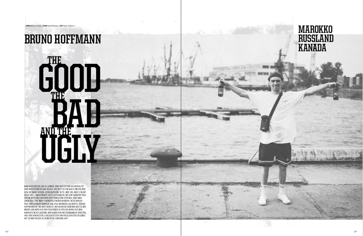 Interview mit Bruno Hoffmann in Ausgabe 124 des freedombmx Magazins