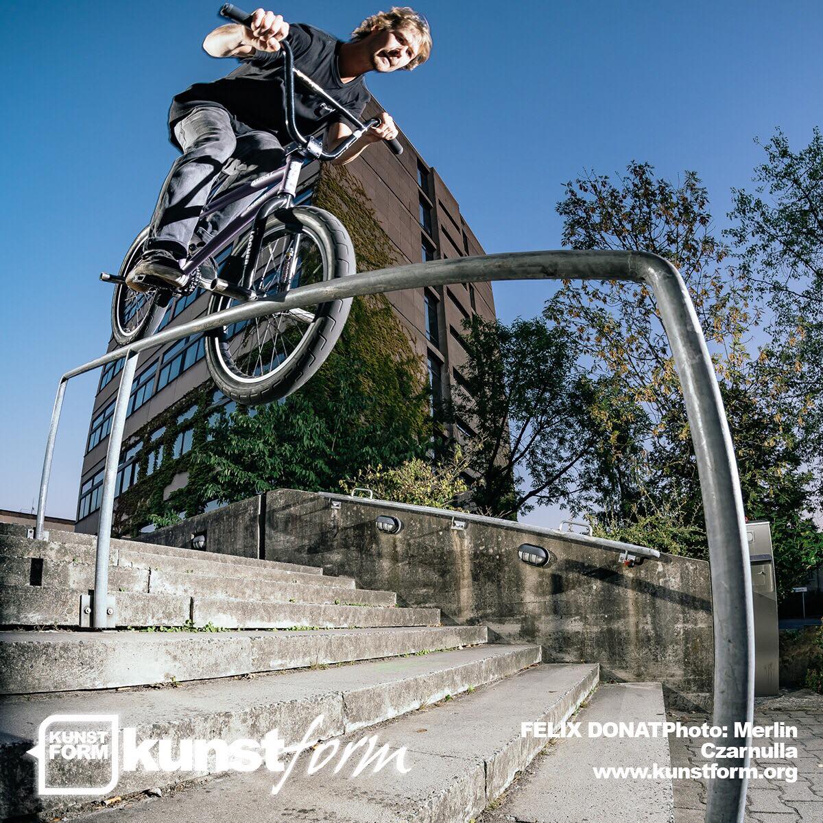 kunstform BMX Shop Poster mit Felix Donat