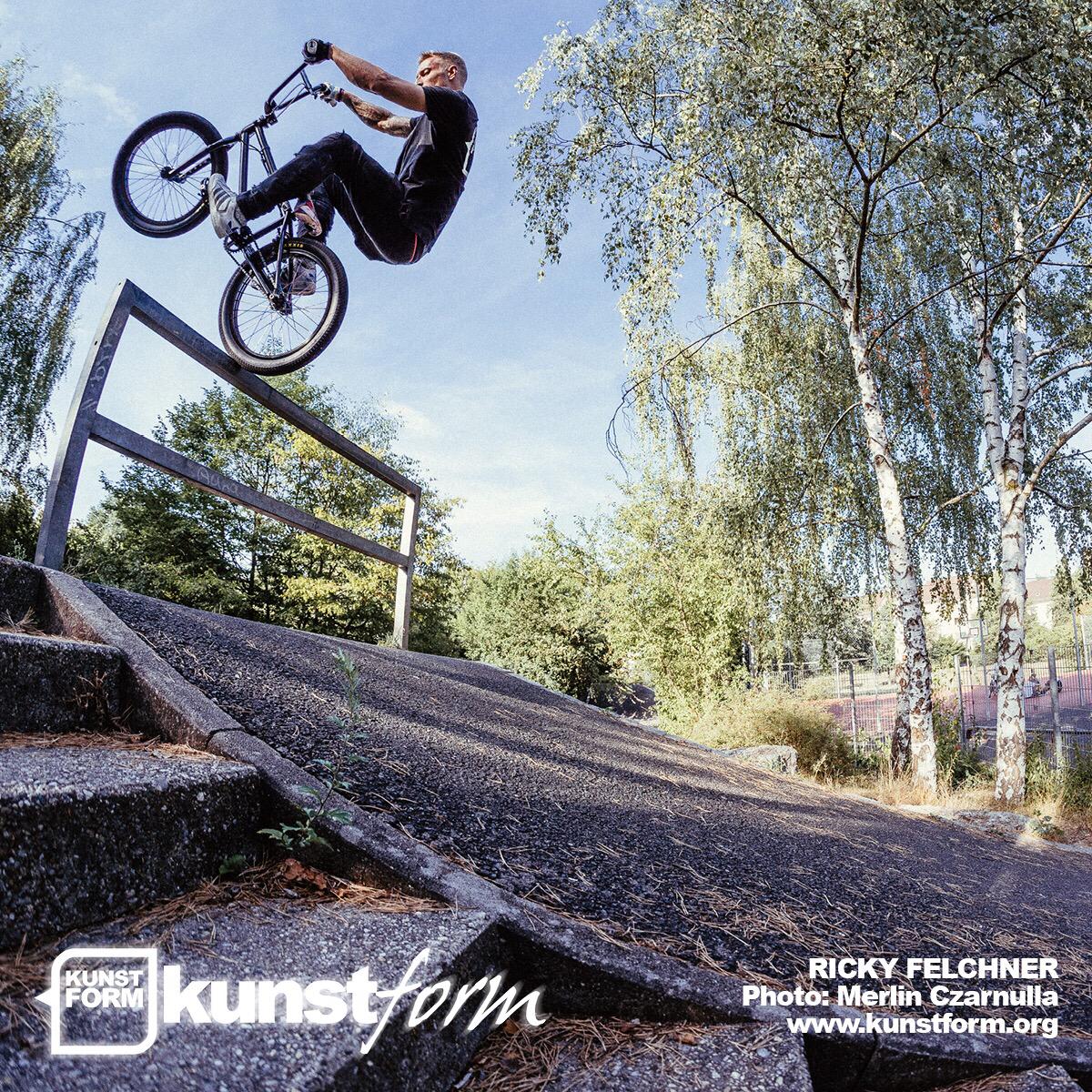 kunstform BMX Poster mit Ricky Felchner