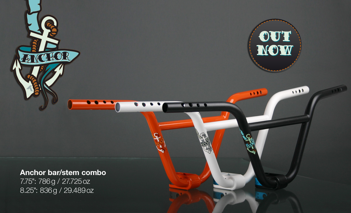 Nicht Fuß fassen, konnte hingegen das "Anchor"-Lenker-Vorbau-System von KHEbikes. Bei diesem System sind der Lenker und der Vorbau miteinander verschweißt, was einiges an Gewicht spart, aber dafür kann man seine Lenkerstellung nicht ändern