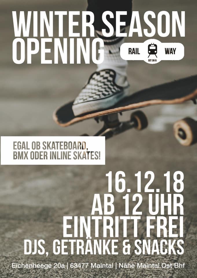 Am Sonntag, den 16. Dezember 2018 nimmt in Maintal, keine 15 Kilometer östlicher von der Frankfurter Innenstadt, der Railway-Indoorpark seinen Betrieb auf.