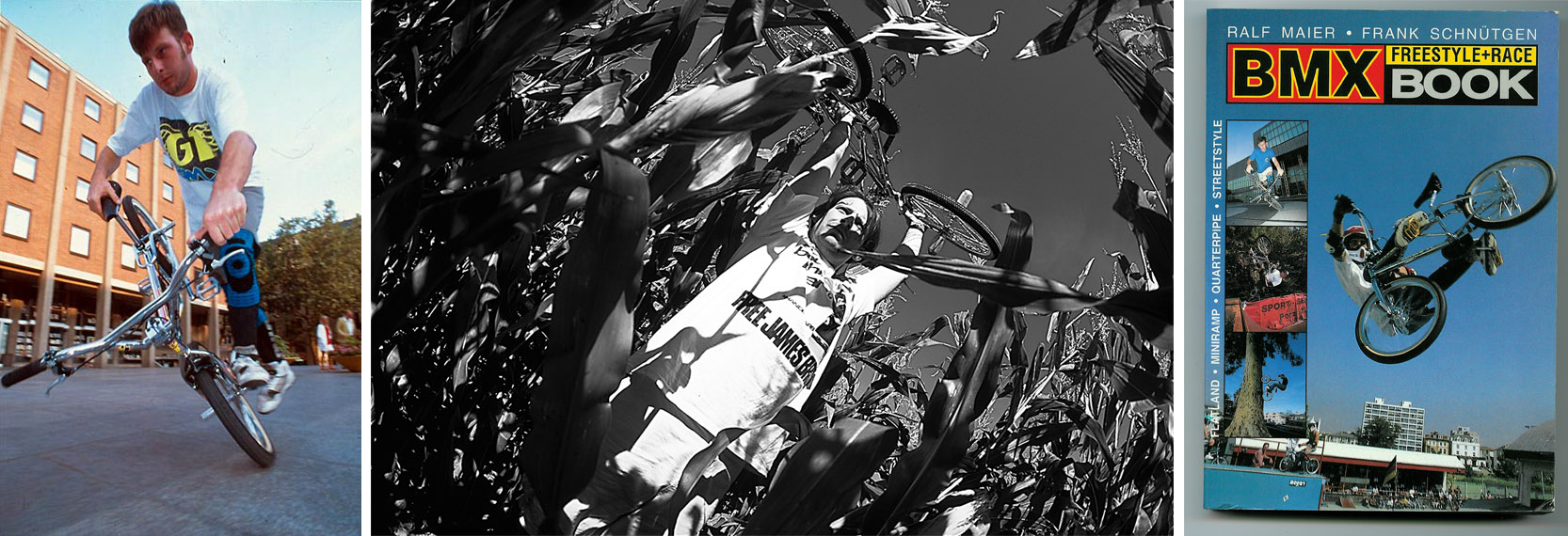 Ralf Maier war nicht nur lange Jahre Flatlandprofi, sondern gründete 1993 auch das freedombmx Magazin und hat mehrere Bücher über BMX herausgebracht