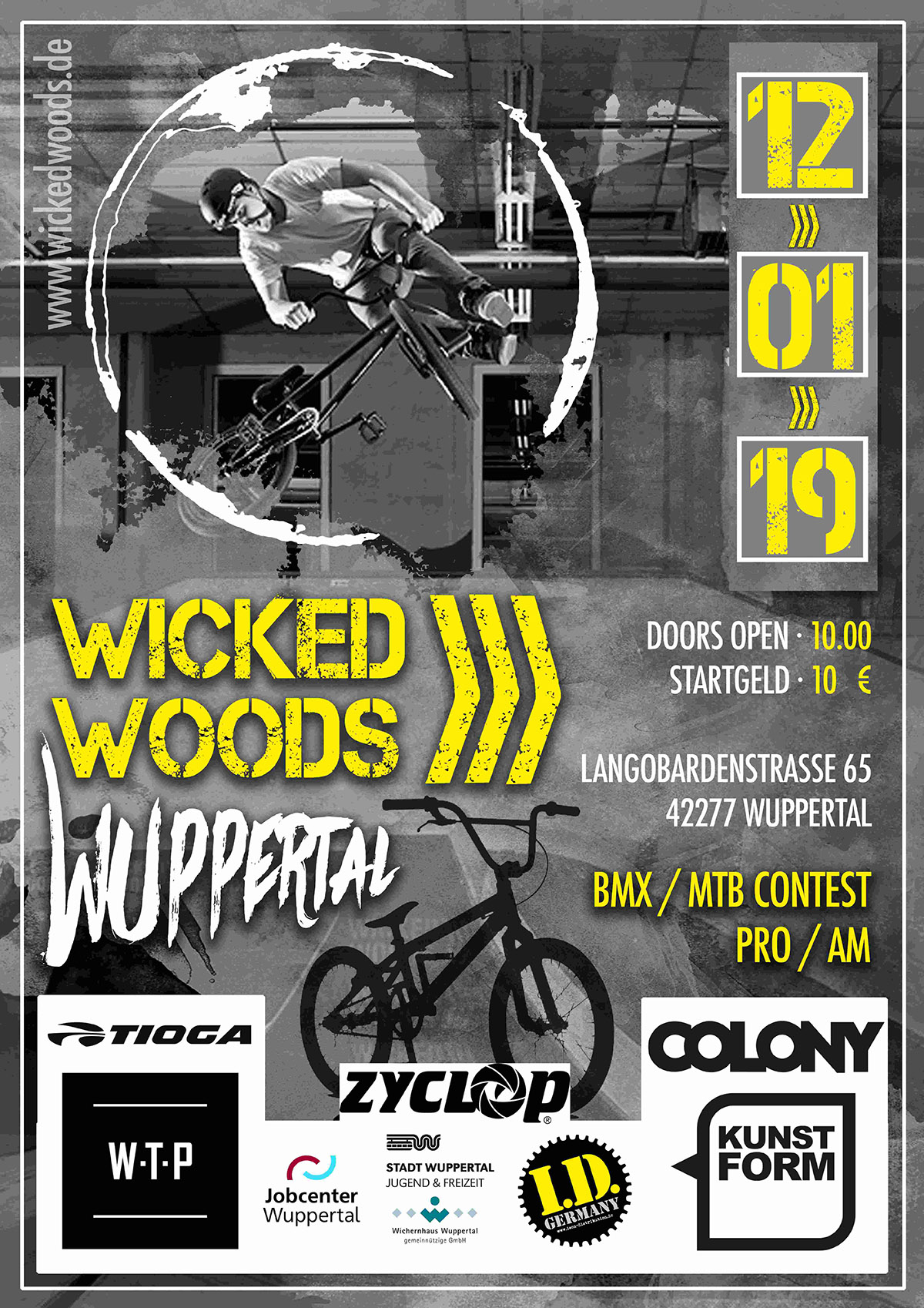 Am 12. Januar wird das neue Jahr mit dem Wicked Woods New Years Jam 2019 in Wuppertal gebührend eingeleitet. Hier erfährst du mehr.