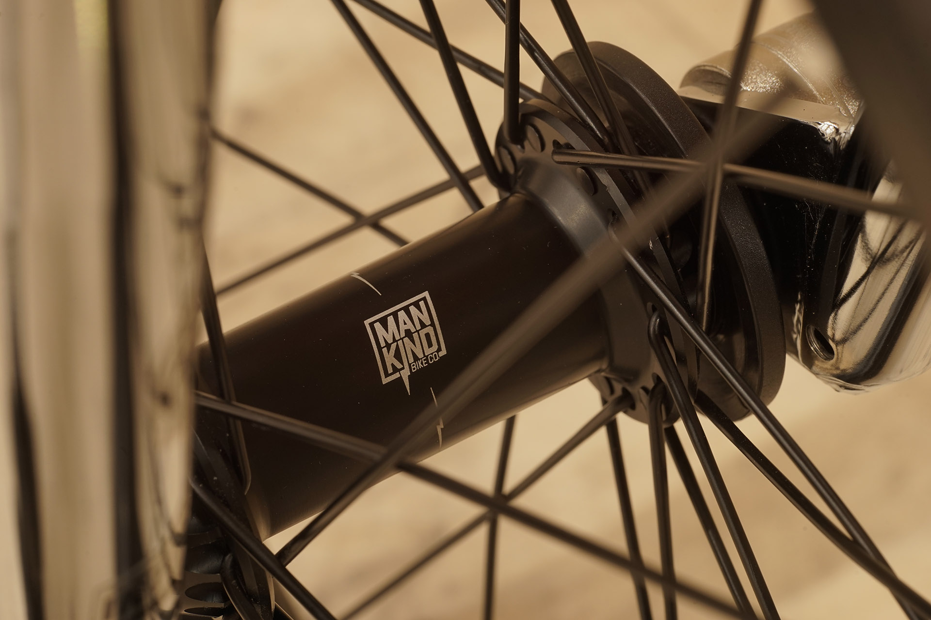BMX Nabe und Hubguard von Mankind Bike Company