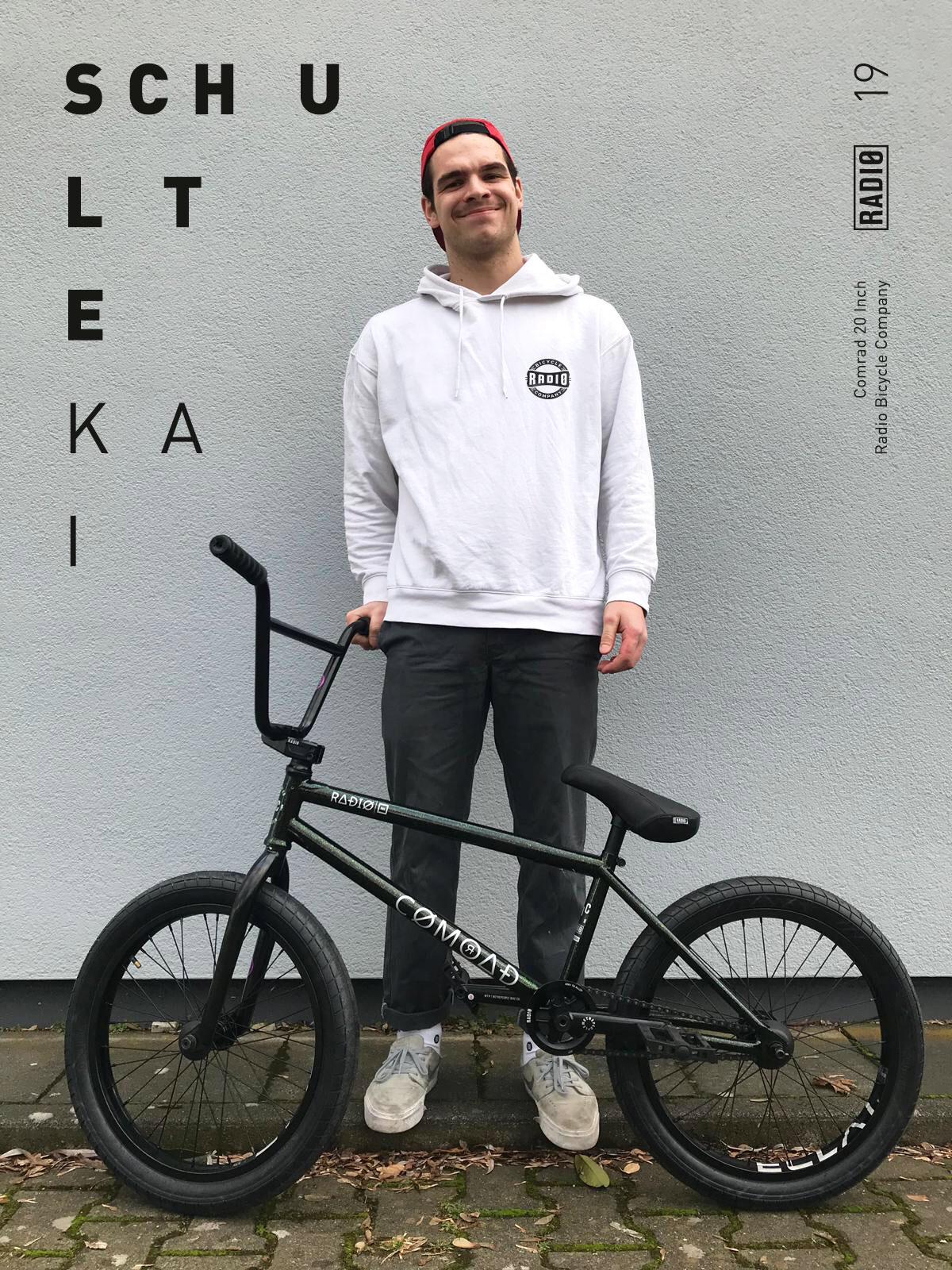 Kai Schulte-Lippern, der Schreck aller Kölner Gaps und Treppensets, ist ab sofort für Radio Bikes unterwegs. Herzlichen Glückwunsch!