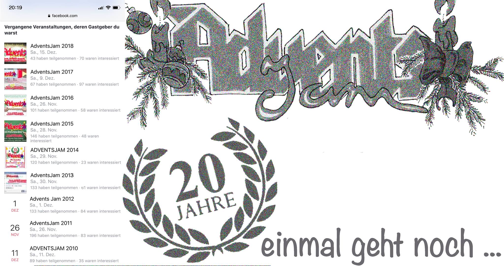 Am 30. November 2019 feiert der Adventsjam in der Skatehalle Aurich seinen 20. Geburtstag. Klarer Fall von Pflichttermin. Alles Weitere erfahrt ihr hier.