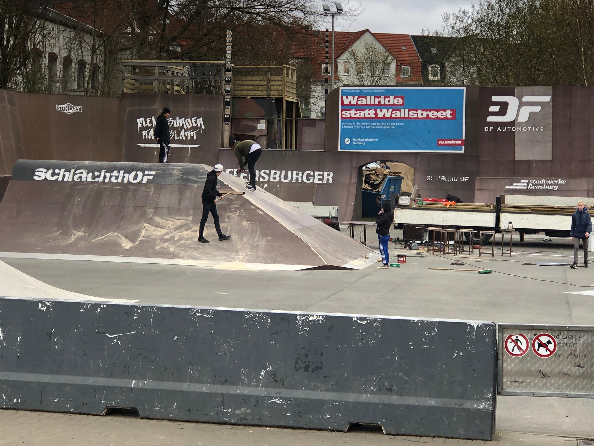 Schlachthof Skate und BMX Park Flensburg