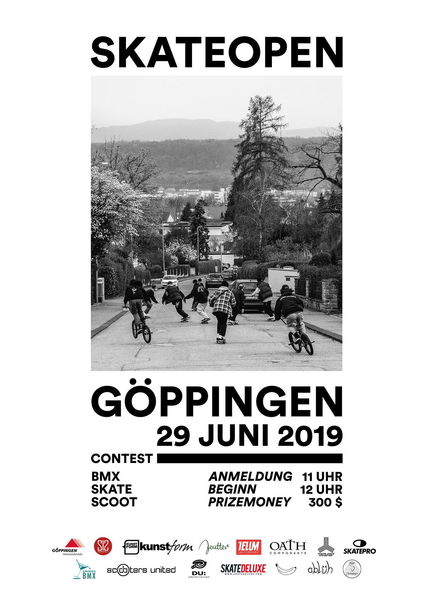 Zum 15. Mal findet am 29. Juni 2019 unter der Fahne des Skateverein Göppingen das jährliche Skateopen statt. Hier erfährst du mehr.