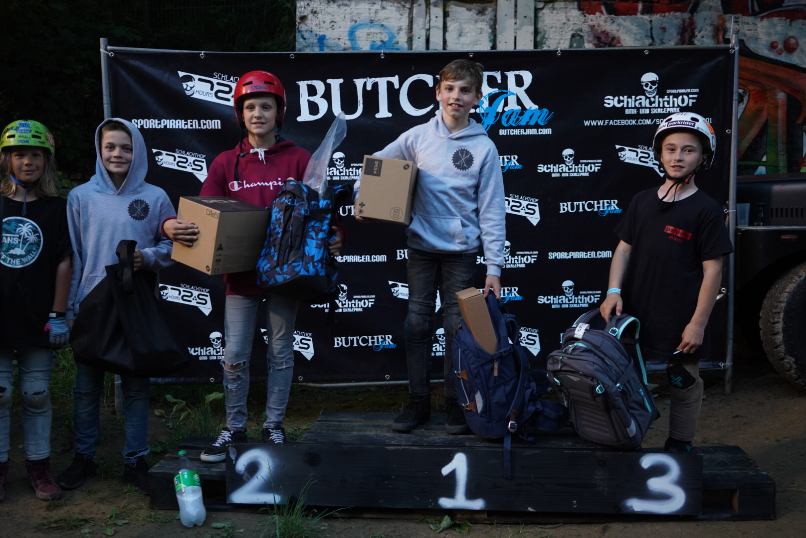 Die Gewinner der Beginner Class beim Butcher Jam 2019 in Flensburg