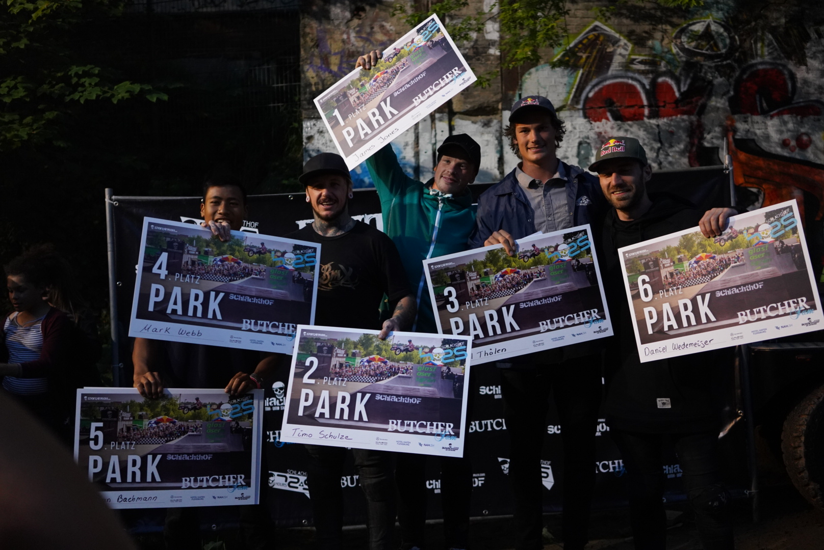 Die Gewinner von Park Pro beim Butcher Jam 2019 in Flensburg