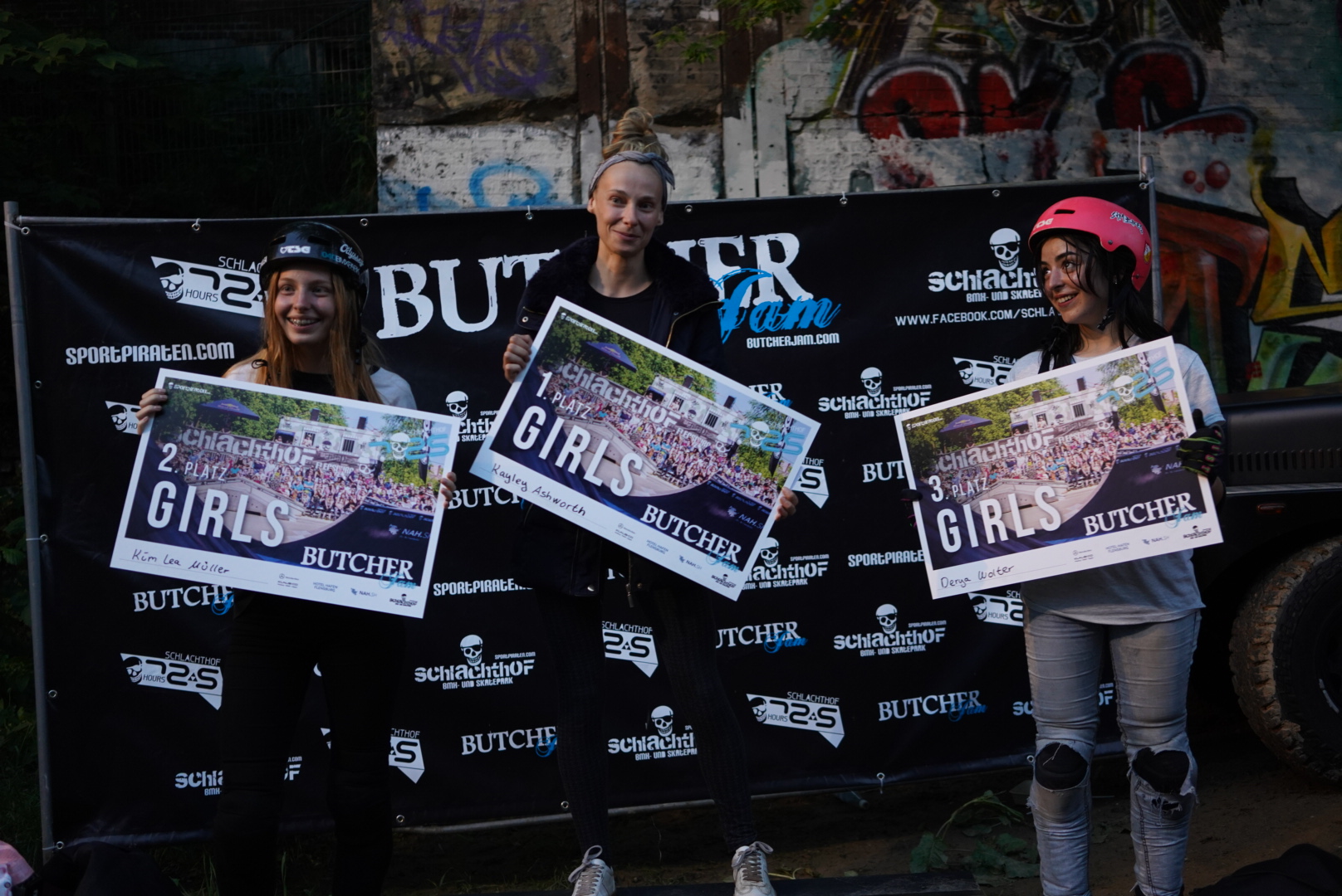 Die Gewinnerinnen der Girls Class beim Butcher Jam 2019 in Flensburg