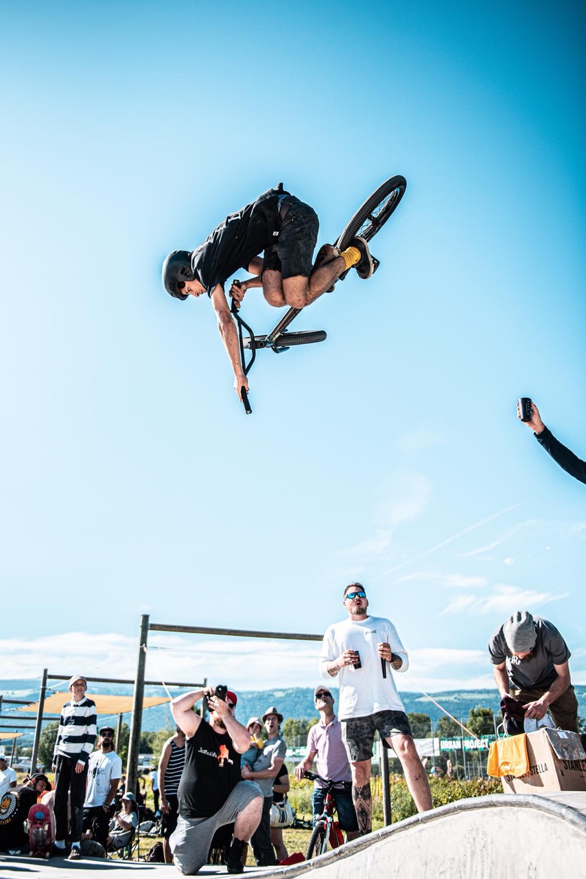 Der höchste Air des Tages (Fahrername leider entfallen, für Hinweise gerne melden)