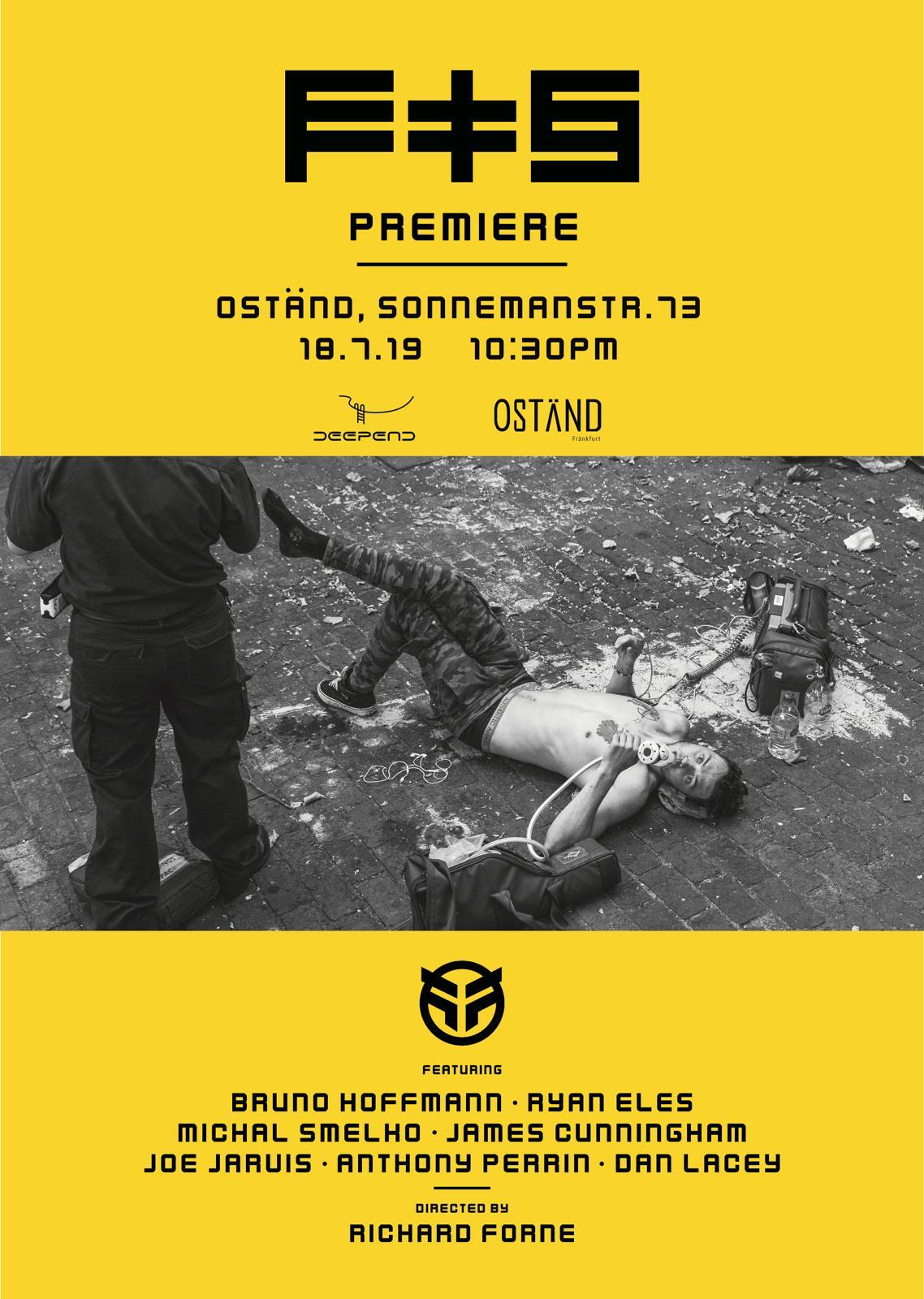 Am 18. Juli 2019 zeigt Deepend FTS, die neue Team-DVD von Federal Bikes mit Bruno Hoffmann, Anthony Perrin, Dan Lacey und dem Rest der Crew