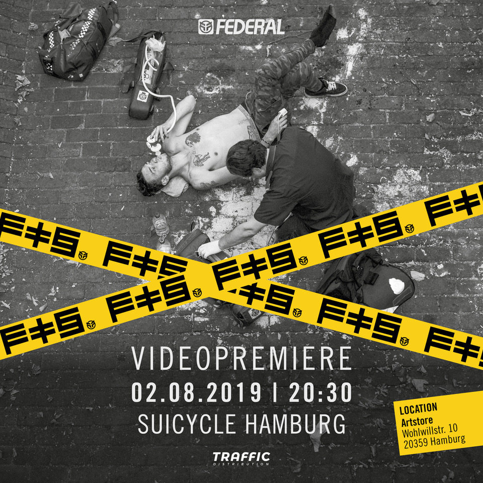 Am 2. August 2019 zeigt Suicycle in Hamburg die neue FTS-DVD von Federal Bikes