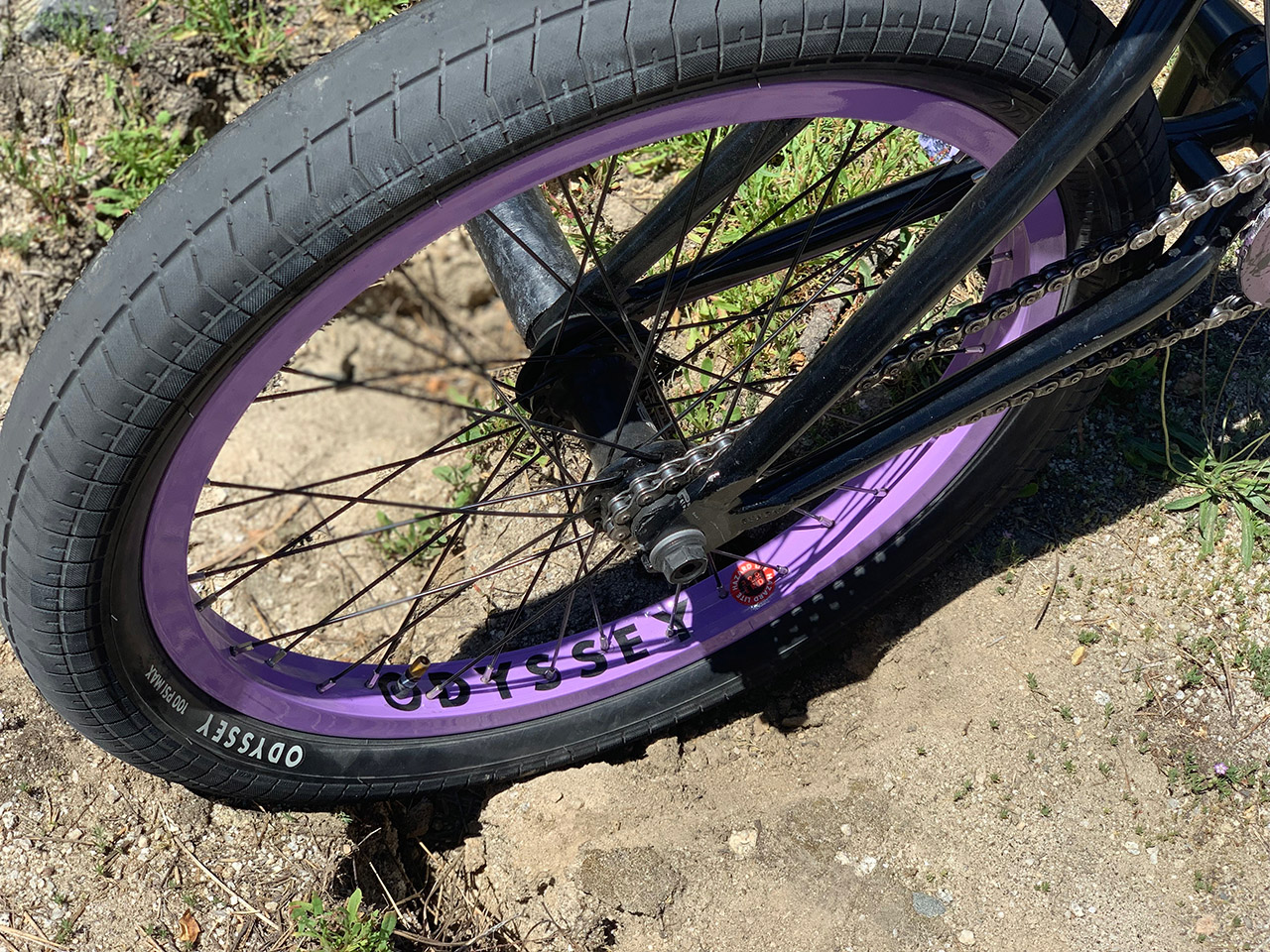 Odyssey BMX Hazard Lite mit Odyssey BMX Antigram Hub