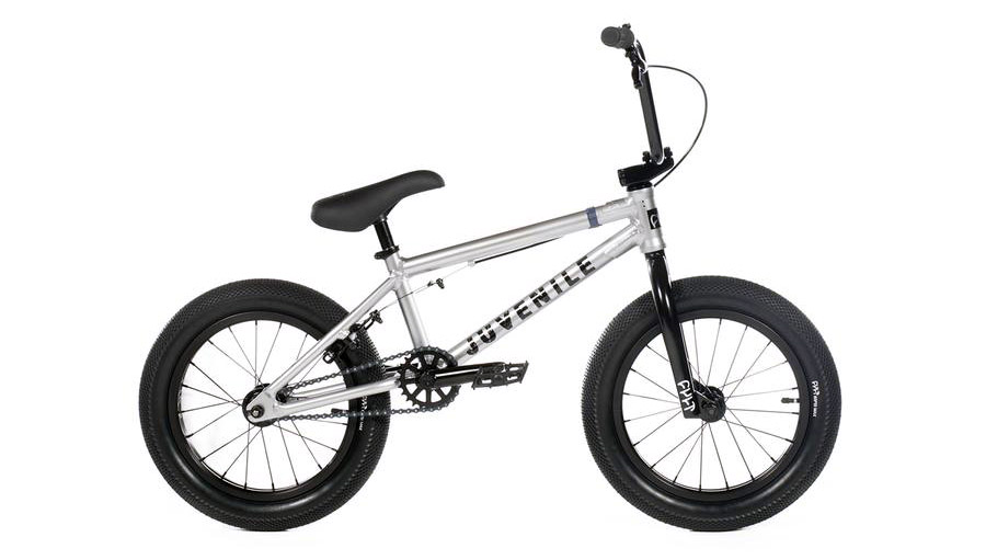 BMX-Rad 16 Zoll Cult Crew Juvenile silber
