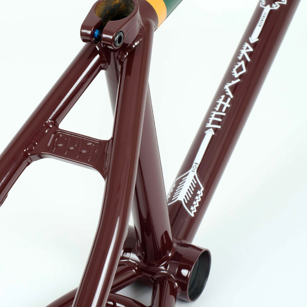 BMX-Rahmen Cult Crew Dak burgundy