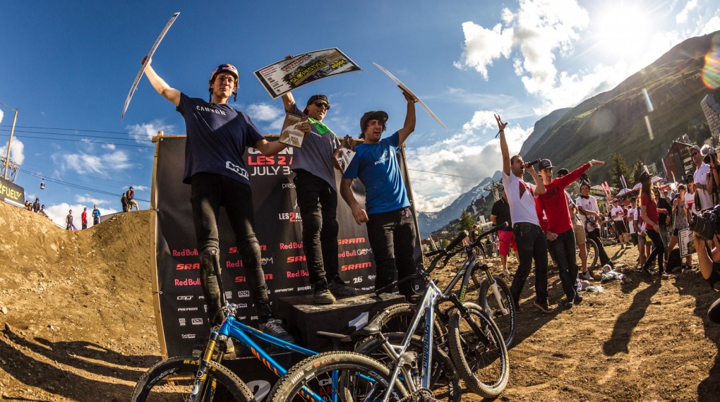 And the winners are: Thomas Genon, Anthony Messere und Sam Reynolds (v.l.)