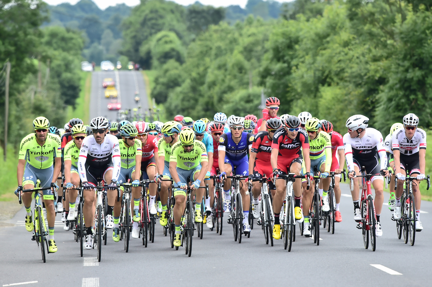 Die 105. Tour de France verspricht mit seinen außergewöhnlichen Streckenführung und Etappenzusammenstellung ein spannendes Rennen zu werden. (Foto: Sirotti)