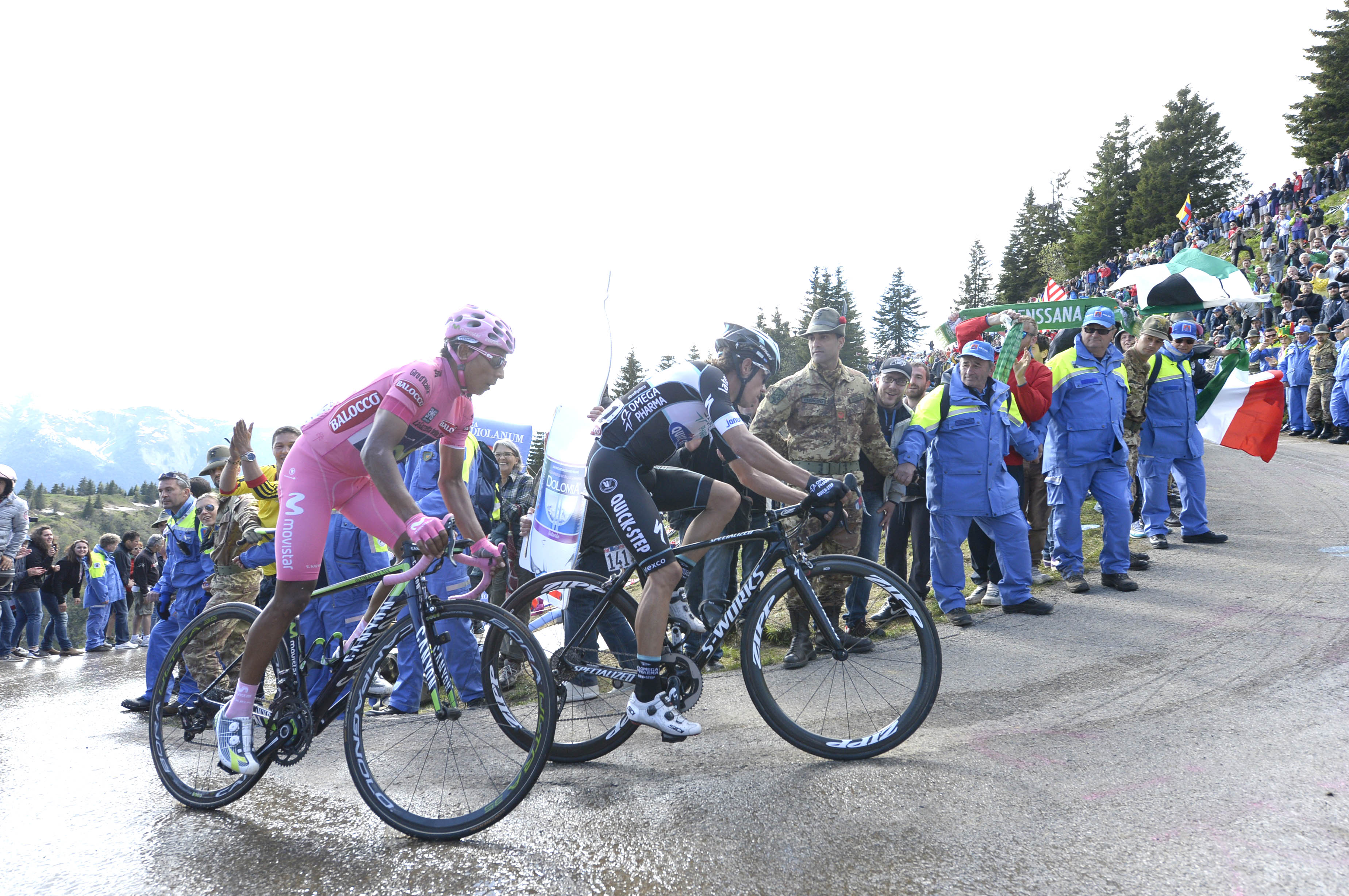 Quintana weiss, dass er es kann: 2014 gewann der Koumbianer den Giro d'Italia (Bild: Sirotti) 
