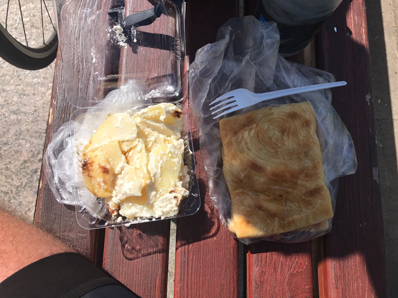 Ein lokales Nudelgericht to go.