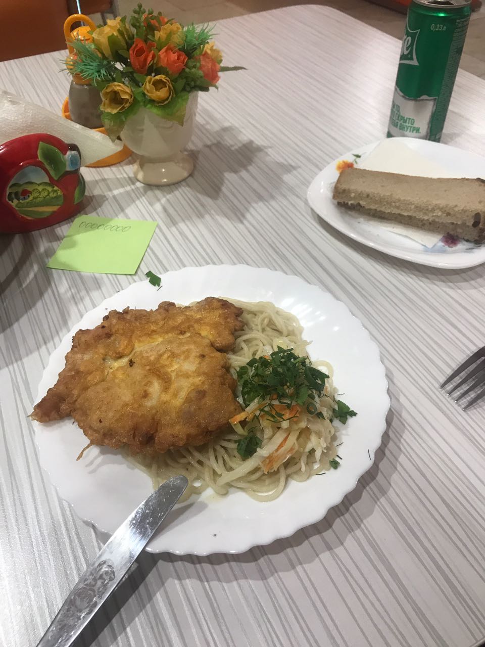 Schnitzel auf russische Art.