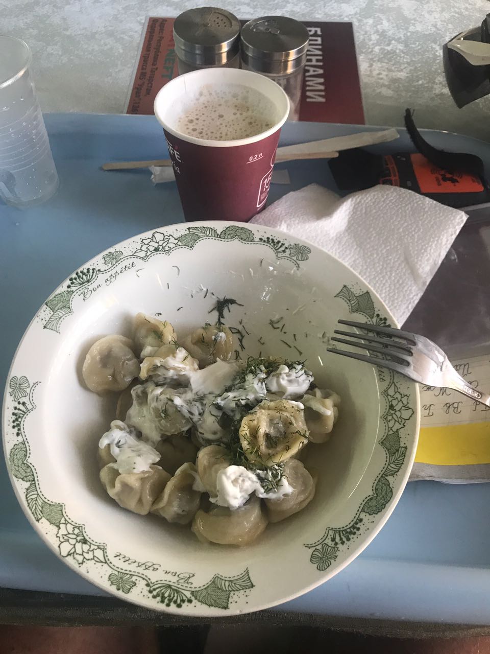 Pelmeni – ein russisches Nationalgericht.