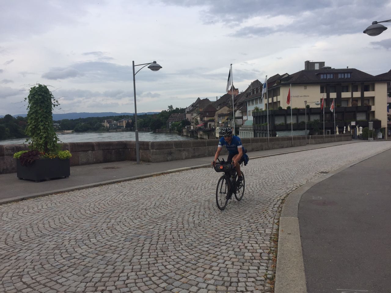 Ankunft in Rheinfelden ...