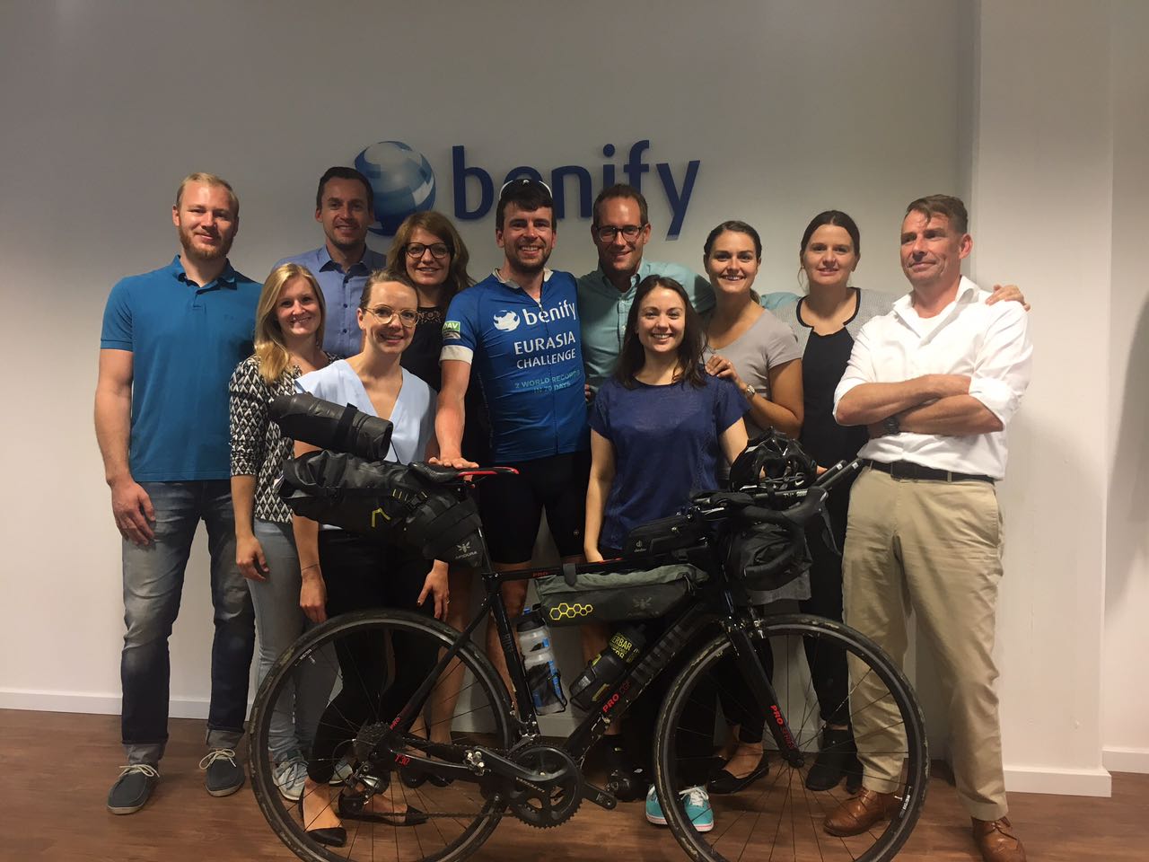 Treffen mit den Kollegen von Benify.