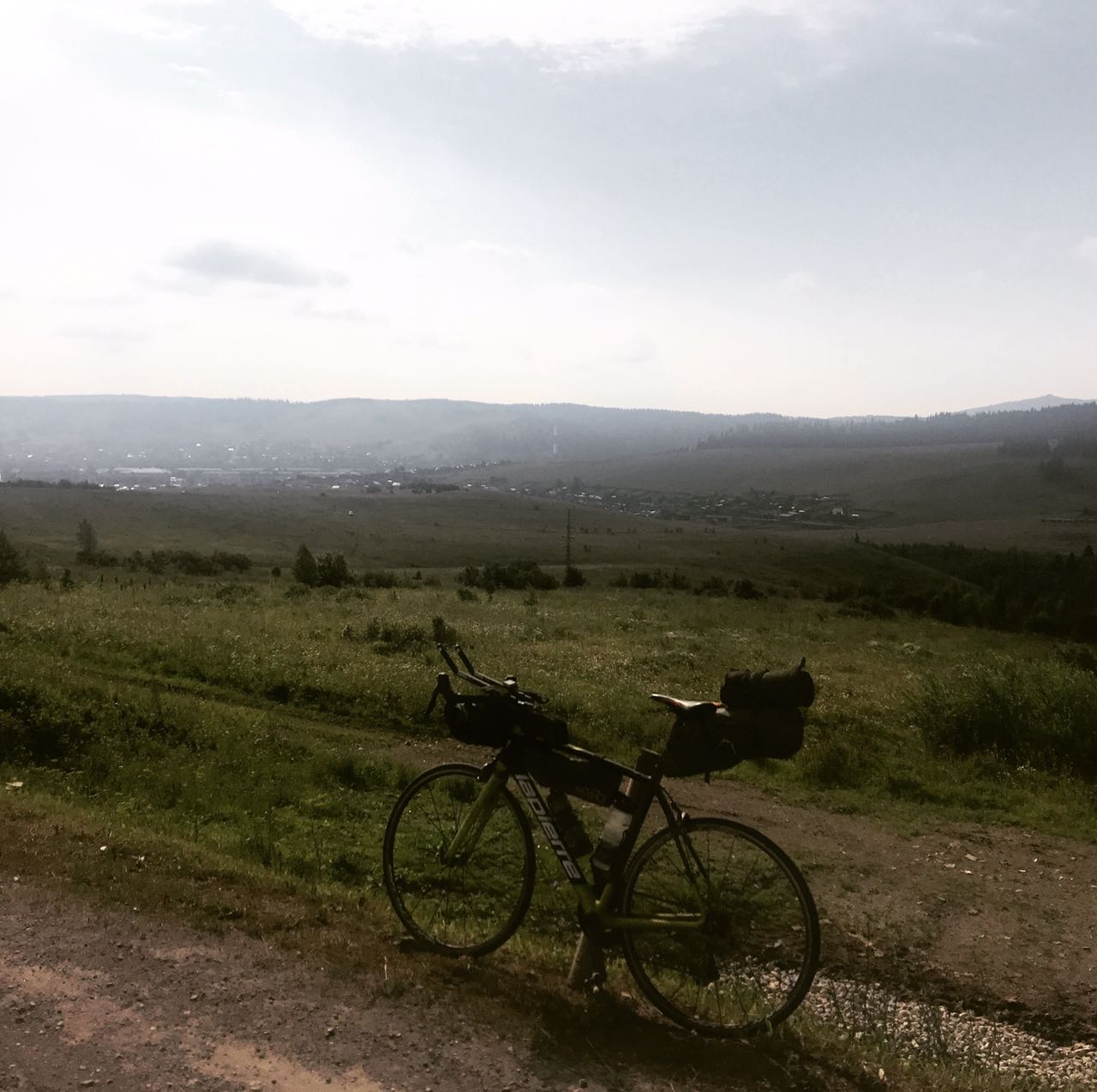 Morgenstimmung am Rande des Urals.